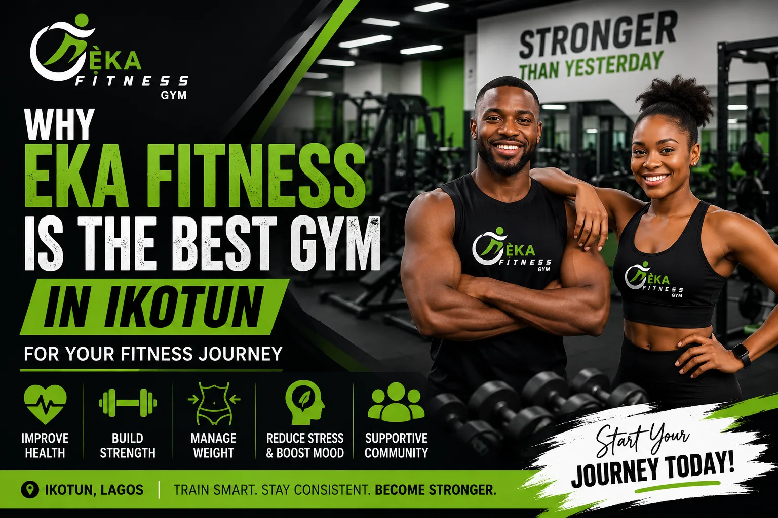 Why EKA Fitness Is the Best Gym in Ikotun Lagos for Your Fitness Journey